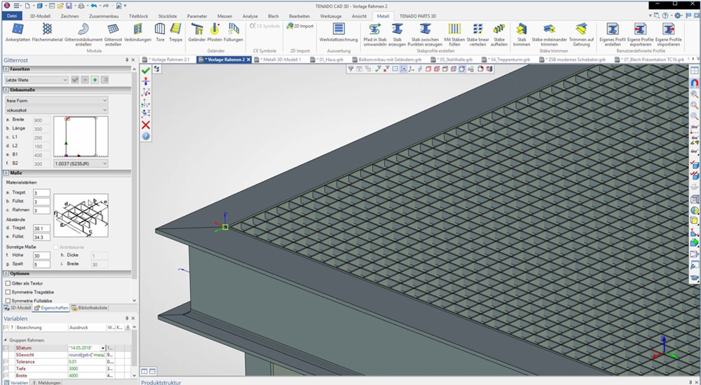  .6     TENADO METALL 3D