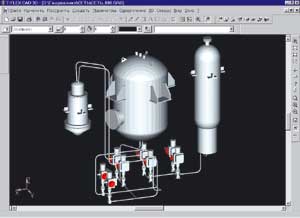 Трехмерная сборочная модель, выполненная в T-FLEX CAD 3D