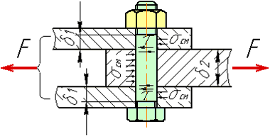 T-FLEX CAD 16.0.65.0: Расчёт болтовых соединений